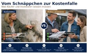 Günstige Immobilie kaufen: Versteckte Kosten bei Sanierung, Finanzierung und Recht erkennen. Praktische Tipps für Käufer, Investoren und Makler. Günstige Immobilie kaufen: Versteckte Kosten bei Sanierung, Finanzierung und Recht erkennen. Praktische Tipps für Käufer, Investoren und Makler.