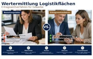 Wertermittlung von Logistikflächen mit dem Ertragswertverfahren: Praxisorientierte Schritte, Einflussfaktoren und Rechenbeispiele für Investoren. Wertermittlung von Logistikflächen mit dem Ertragswertverfahren: Praxisorientierte Schritte, Einflussfaktoren und Rechenbeispiele für Investoren.